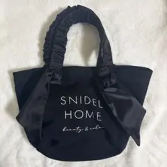 SNIDEL HOME オーガニックキャンバストート SMALL ブラック