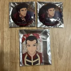 新テニスの王子様 テニプリ 葵剣太郎 黒羽春風 六角 缶バッチ