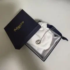 Nicoiro ダブルリング ネックレス レディース