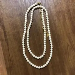ネックレス　パール風　グリーンレーベルリラクシング