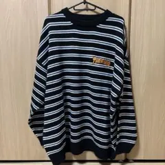 THRASHER ストライプ　ニットセーター