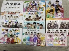 パンダドラゴン パラゴン 集合2L ステッカー ポストカード