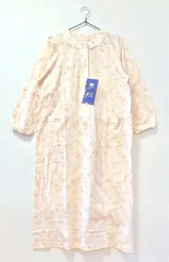 ワコール　grander ネグリジェ　M 低身長さん　花柄　新品　長袖