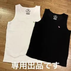GOTCHA タンクトップ 2枚セット ホワイト ブラックのサムネイル