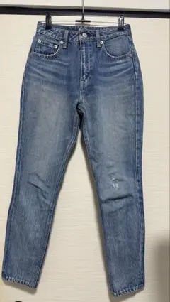 SLY JEANS スライ ジーンズ デニム W23 テーパード レディース