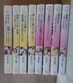 ヴァニラ文庫・ミエル 小説 8冊セット まとめ売り