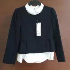 未使用 GU ノーカラージャケットサイズ130