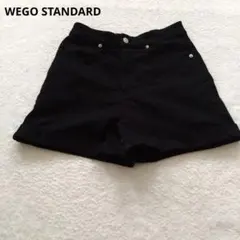 WEGO STANDARD ショートパンツ ブラック L シンプル ロールアップのサムネイル