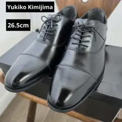 メンズ　靴　革靴　ブラック　26.5cm 未使用　【ユキコキミジマ】のサムネイル