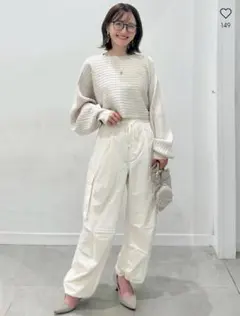 ジーユー　GU カーゴパンツ　パラシュート