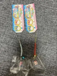 レア！ハローキティ 沖縄限定クルクルドーム根付け 2個セット - メルカリ