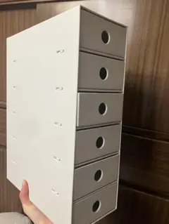 無印良品　ポリプロピレン　小物収納ボックス　6段