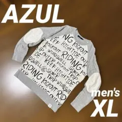 美品　AZUL アズール　薄手　トレーナー　スウェット　メンズ　XLサイズのサムネイル