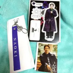 三代目JSB STARS小林直己マルチストラップ&アクリルスタンド&フォトカード