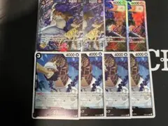 海*ん様 ワンピースカード　ロブルッチ パラレル2枚SR2枚＋おまけ