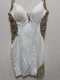 ARホワイトタイトドレス