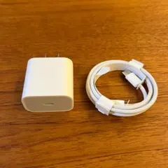 【未使用品】Apple純正 20W充電器、USB-Cケーブル