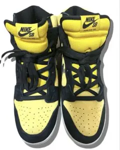 NIKE SB Dunk High WU-TANGカラー ブラック イエローのサムネイル