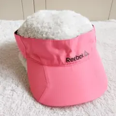 reebok リーボック　キャップ フリーサイズ サンバイザー ピンク 男女のサムネイル