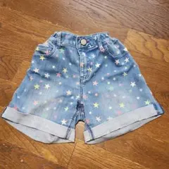 GAP 星柄デニムショートパンツ☆サイズ150