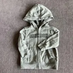 OshKosh グレー フード付きパーカー