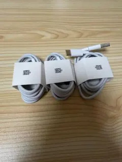 ホワイトUSB Type-C充電ケーブル3本セット未使用