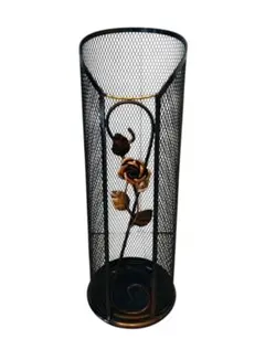 陶器製 壁掛け一輪挿し 花瓶 ブラック モノトン monoton カケハナ