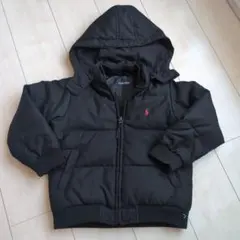 Ralph Lauren 黒 中綿コート フード付き