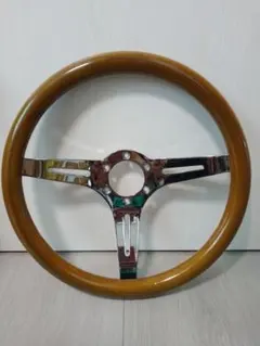 NARDI ウッド4本スポーク ステアリング 本体 NARDI ウッド調 4本スポーク ステアリング - メルカリ