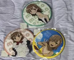 とある科学の超電磁砲S 缶バッジ 御坂美琴　3点セット