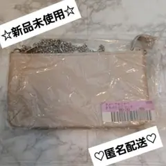 ♡本革ポケットポーチ♡ミニショルダーバッグ　斜めがけ　小さめ　ポシェット　スマホ