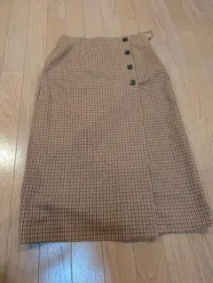 ユニクロ チェック柄 スカート M サイズ