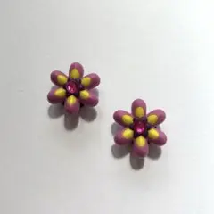 ジビッツ　クロックス　サンダルアクセサリー　ピンクイエロー