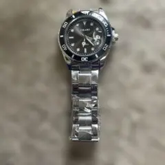 VIKABO メンズ アナログ腕時計 シルバー