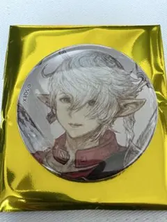 ファイナルファンタジーXIV 光の戦士の軌跡展　缶バッジ　エスティニアン 光の戦士の軌跡展 ファイナルファンタジーXIV 缶バッジ エスティニアン