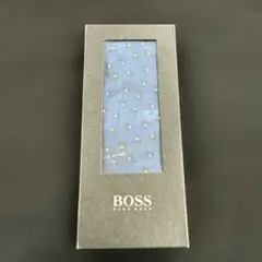 Hugo BOSS ボス　シルクネクタイ　イタリア製　箱つき