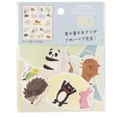 学研ステイフル シール 色紙用 寄せ書き アニマル