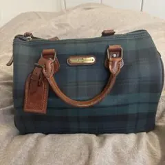 Polo Ralph Lauren ボストンバッグ ブラックウォッチ