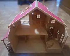シルバニアファミリー 初期 赤い屋根の大きなお家