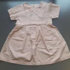 Gita Kids 半袖 ワンピース サーモンピンクのサムネイル