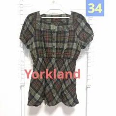 York land★デザイン半袖ブラウスのサムネイル