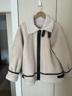 フェイクスエードボアジャケット