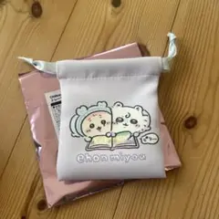 Chikawa Baby トレーディングミニ巾着　モモンガ&古本屋さん