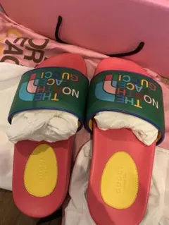 GUCCI ノースフェイス　サンダル