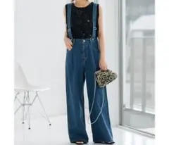 ★新品★ ジャーナルスタンダードレリューム サスペンダーデニム 38サイズ