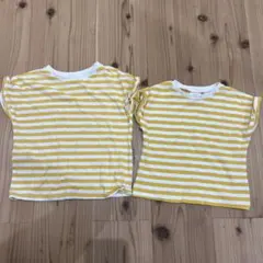 ZARA お揃いTシャツ 2-3歳 & 9-12ヶ月