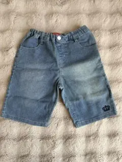 BABYDO デニムブルー ハーフパンツ 120cm