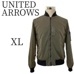 UNITED ARROWS カーキ色・グレー ジャンパー・ブルゾン XL(LL)