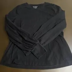 BANANA REPUBLIC ブラック長袖Tシャツ XS