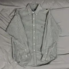 Polo by Ralph Lauren ストライプ長袖シャツ L 古着